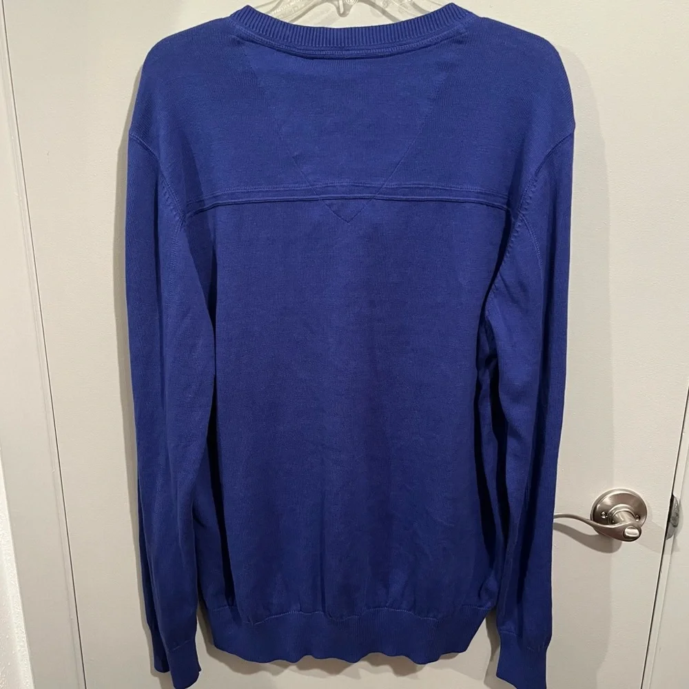 NEW 100% Cotton Blue Crew Neck